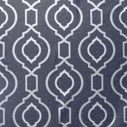 Arthouse Calico Trellis Wallpaper Geometric Geo Textured Glitter Vinyl Metallic - 921402 Navy Blue