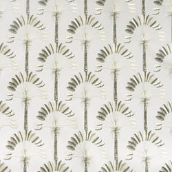 DUTCH WALLCOVERINGS Wallpaper Palm Palace Cream and Gold Wallpaper Panel Sheet