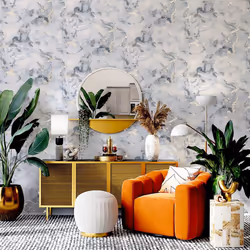 Arthouse Bahia Marble Mono Gold Wallpaper 923001