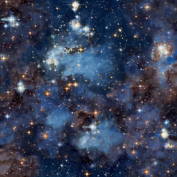 Arthouse Stardust Charcoal Blue Galaxy Wallpaper Children's Room Feature Wall