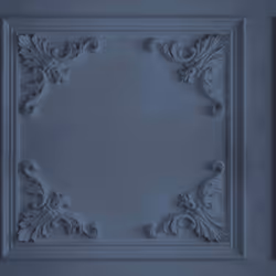 3D Decorative Panelled Flourish Design Square Panels Wallpaper 942503