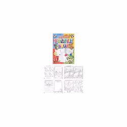 48 Mini Puzzle Colouring Book, Super Fun Children's Activity Book, Unisex Party Bag Fillers, Boys and Girls