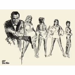 Pyramid International WDC92220, 1 pc(s), James Bond, Rectangle