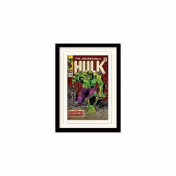 MARVEL MP11021P-PL Incredible Hulk (Monster Unleashed) 30x40 cm Mounted & Framed