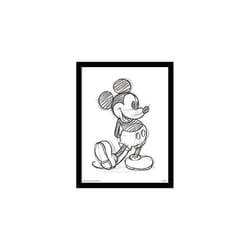 Disney Junior FP11129P-PL Mickey Mouse 30 x 40 cm "Single Sketched" Framed Print