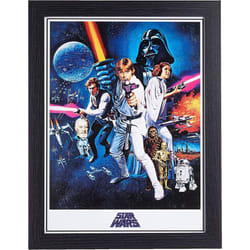 Star Wars FP11220P-PL 30 x 40 cm "A New Hope One Sheet" Framed Print