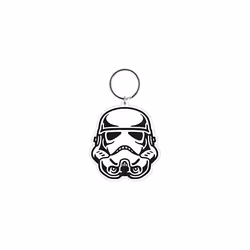 Star Wars Stormtrooper Helmet Rubber Keyring