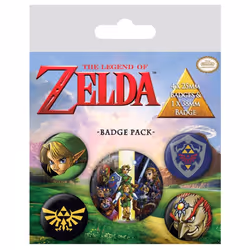The Legend Of Zelda Badge Pack