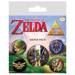 The Legend Of Zelda Badge Pack