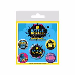 FORTNITE Battle Royale Badge Pack of 5 Safety Pin Backed Badges