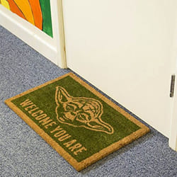 Star Wars Yoda Welcome You Are Doormat