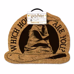 PYRAMID Harry Potter (Sorting Hat), Decorative doormat, Indoor, Half-round, Black, Orange, Image, 400 mm