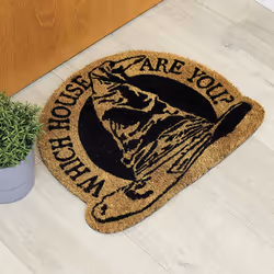 PYRAMID Harry Potter (Sorting Hat) Decorative doormat Indoor Half-round Black, Orange