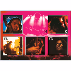 Pyramid International WDC92060, 1 pc(s), Pink Floyd, Rectangle