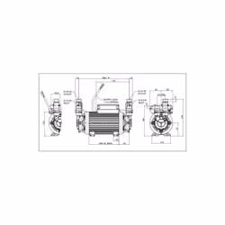 Stuart Turner Monsoon Shower Pump 1.5 Bar Positive Head Twin Impeller 46506