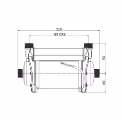 Stuart Turner Shower Pump Techflo TP Standard 1.5 Bar Twin Impeller WRAS 49084