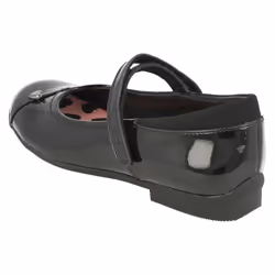 Girls Clarks School Shoes Movello Lo - E Fit - UK 7 Infant, Black