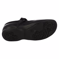 Girls Clarks Light Up School Shoes Trixi Rose - H Fit - UK 7 Infant, Black