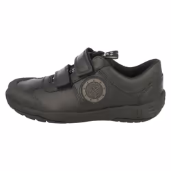 Boys Clarks School Shoes with Lights Jetsky Fun - H Fit - UK 7 Infant, Black