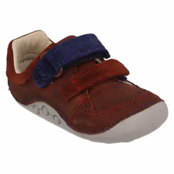 Boys Clarks Casual Cruisers Tiny Zakk - F Fit - UK 5 Infant, Brown