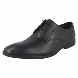 Mens Clarks Formal Lace Up Shoes Bampton Lace - G Fit - UK 9.5, Black