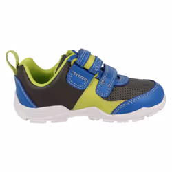 Boys Clarks Trainers Brite Zap - F Fit - UK 4 Infant, Blue
