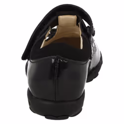 Girls Clarks T Bar Shoes Ella Ruby - F Fit - UK 3 Infant, Black