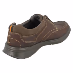 Mens Clarks Casual Shoes Cotrell Edge - H Fit - Brown, UK 12