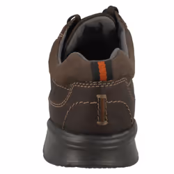 Mens Clarks Casual Shoes Cotrell Plain - G Fit - UK 8.5, Brown