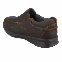 Mens Clarks Casual Slip On Shoes Cotrell Step - Brown, UK 7