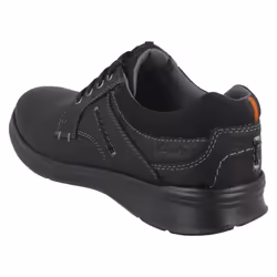 Mens Clarks Casual Shoes Cotrell Plain - G Fit - UK 8.5, Black