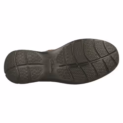 Mens Clarks Stitch Detailed Lace Up Shoes Cotrell Walk - Brown, UK 8