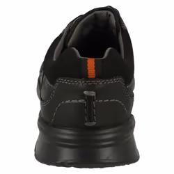 Mens Clarks Stitch Detailed Lace Up Shoes Cotrell Walk - Black, UK 10.5