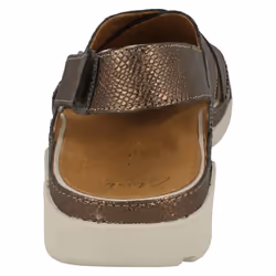 Ladies Clarks Casual Summer Sandals Tri Alexia - D Fit - UK 3, Metallic