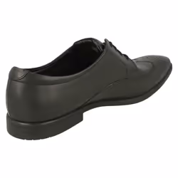 Mens Clarks Brogue Detailed Shoes Bampton Wing - G Fit - Black, UK 7.5