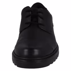 Boys Clarks Formal Lace Up School Shoes Asher Soar - F Fit - Black, UK 3 Child