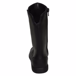 Girls Clarks Smart Leather Boots Etch Stride - F Fit - Black, UK 10 Child