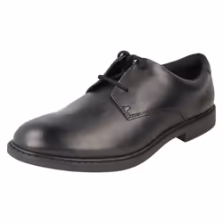 Boys Clarks Formal/School Shoes Scala Loop - G Fit - Black, UK 6.5 Child