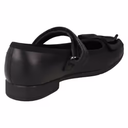 Girls Clarks Formal/School Shoes Scala Tap - G Fit - Black, UK 1 Child