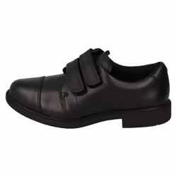 Boys Clarks School Shoes Scala Skye - H Fit - Black, UK 8 Child