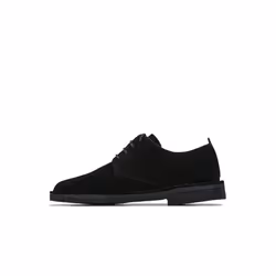 Women's Clarks Originals Desert London Shoes in Black - UK 5.5