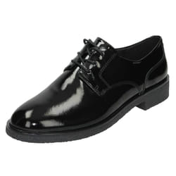 Ladies Clarks Formal Shoes Griffin Lane - D Fit - Black, UK 6