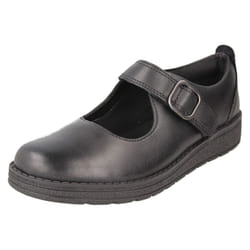 Ladies Clarks Ankle Boots Mila Charm - D Fit - Black, UK 10.5 Child