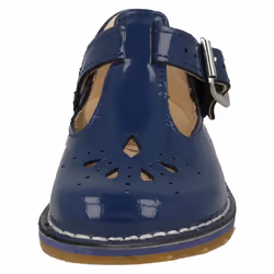 Girls Clarks Smart Casual First Shoes Yarn Weave - F Fit - UK 4.5 Infant, Blue