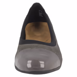 ) Ladies Clarks Ballerina Flats Neenah Garden - D Fit - UK 7, Dark Grey (Grey