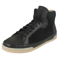 Ladies Clarks Ankle Boots Hidi Haze - D Fit - UK 5, Black