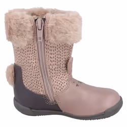 ) Girls Clarks Casual Boots Iva Time - G Fit - UK 4 Infant, Dusty Pink (Pink