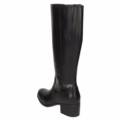 Ladies Clarks Knee Length Heeled Boots Maypearl Viola - D Fit - UK 3, Black