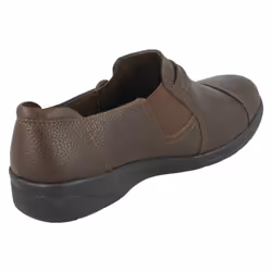 Ladies Clarks Smart Flats Cheyn Madi - D Fit - Brown, UK 8