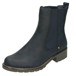 ) Ladies Clarks Chelsea Pull On Boots Orinoco Club - D Fit - UK 3, Navy (Blue